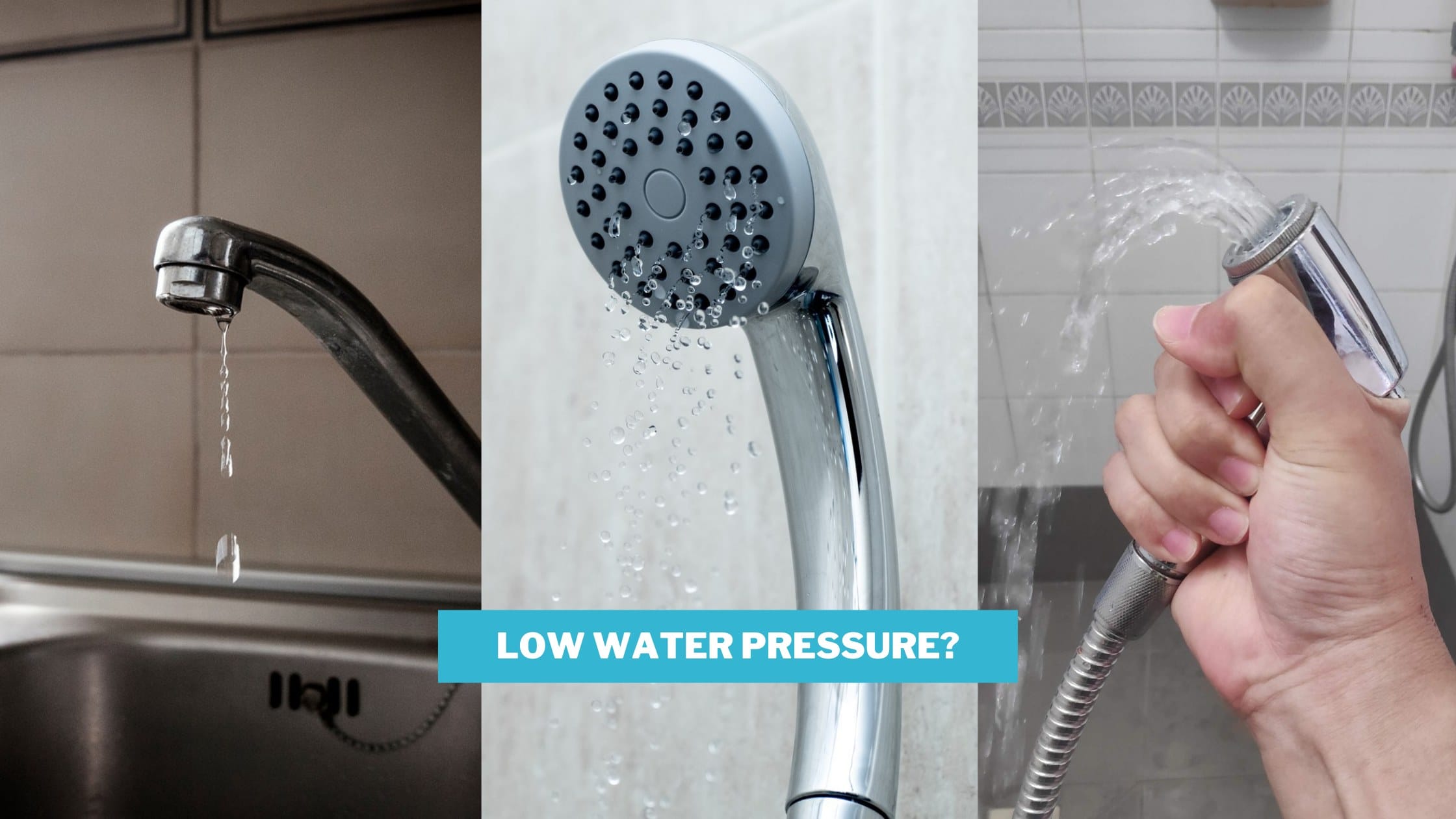 How to Diagnose and fix Low Water Pressure in home